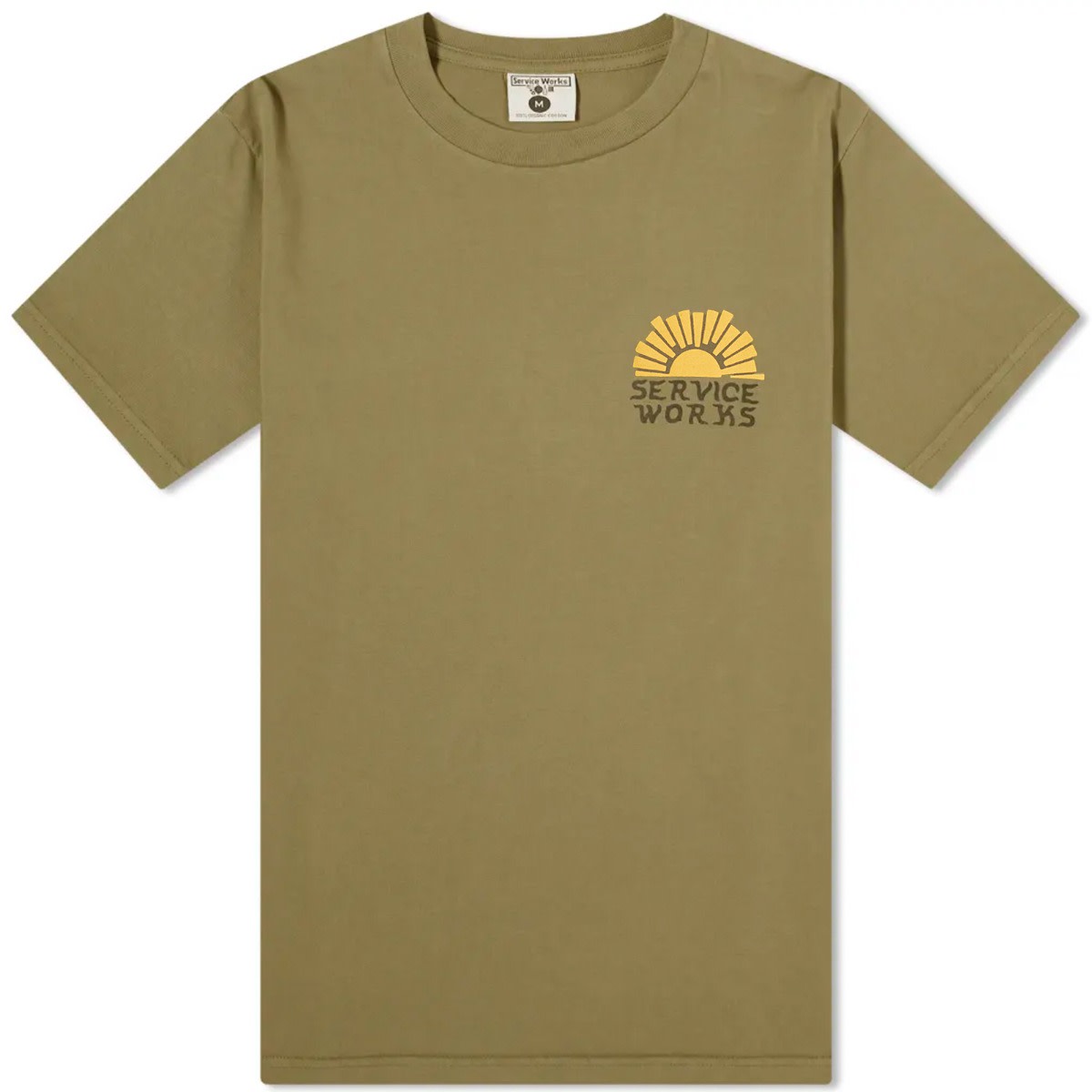 

Бейсболка Service Works Sunny Side Up T-Shirt, цвет Olive