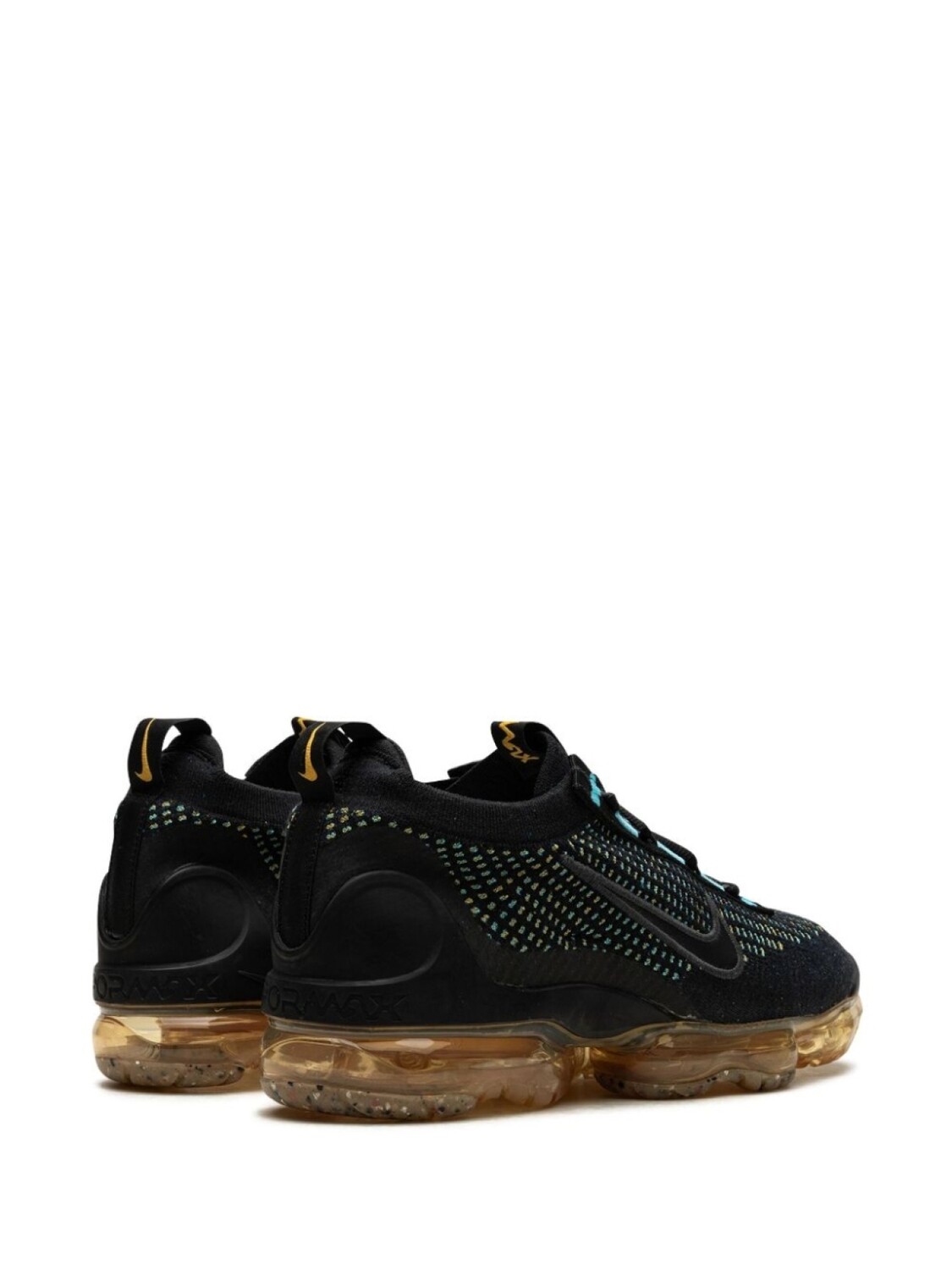 Кроссовки Air Vapormax 2021 Flyknit Nike, черный — фото 3
