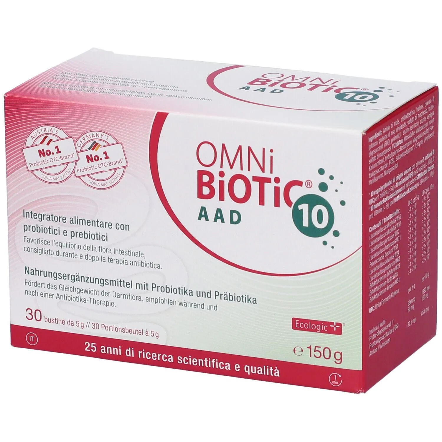 

Omni Biotic 10 Aad 30 пакетиков по 5 г