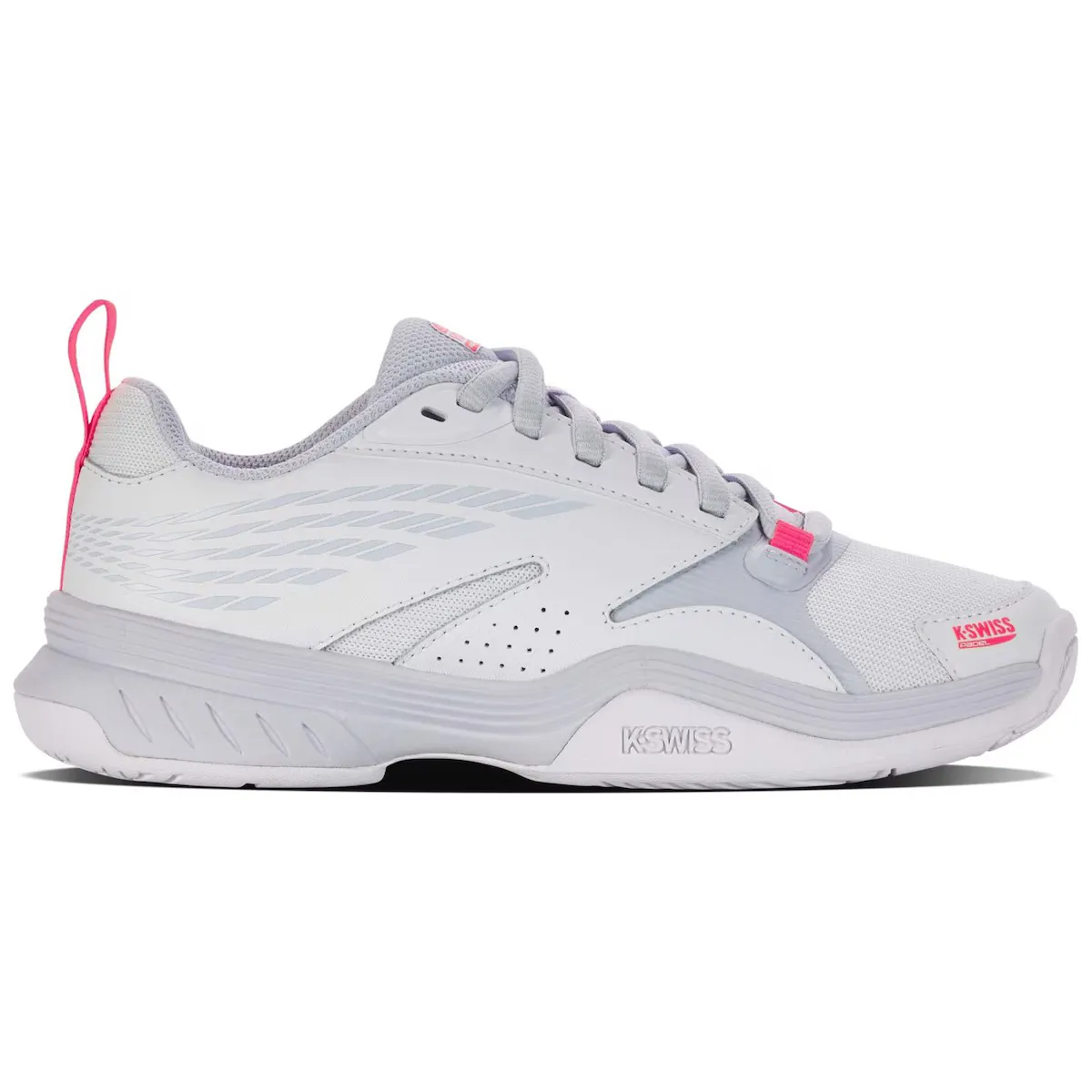 

SPEEDEX PADEL K·Швейцарские женские туфли для паделя K-Swiss, белый/розовый