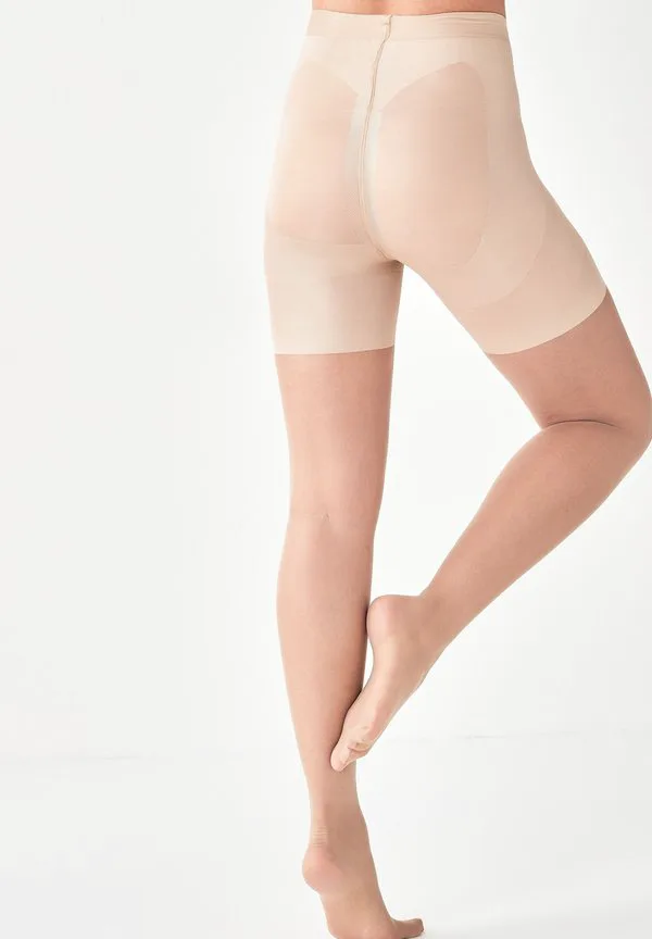 Колготки для коррекции фигуры bum tum matt shaping tights Next, Beige — фото 2