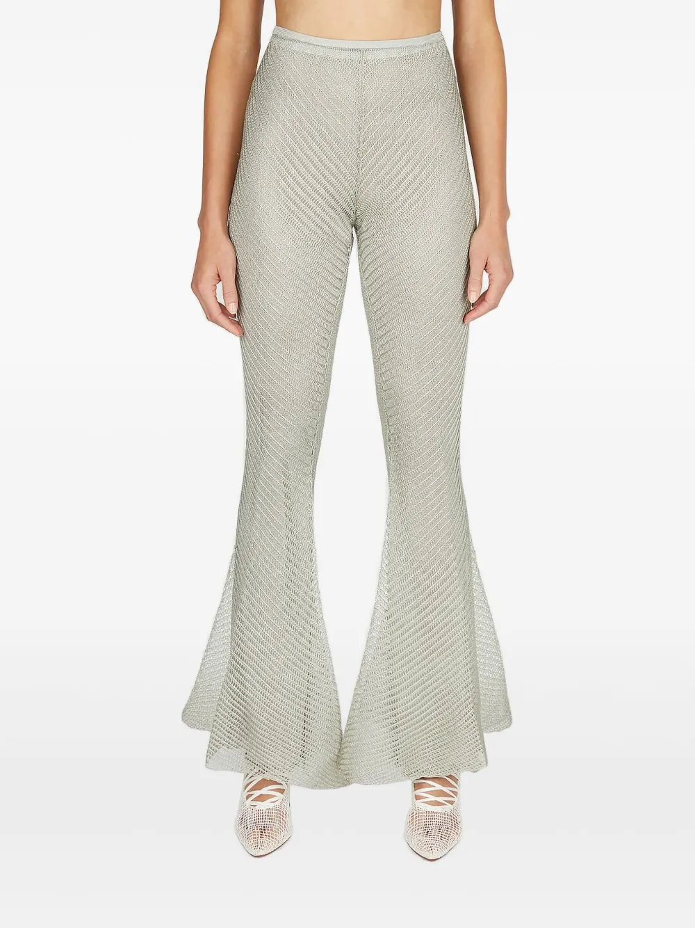 

Расклешенные брюки Isa Boulder, серый