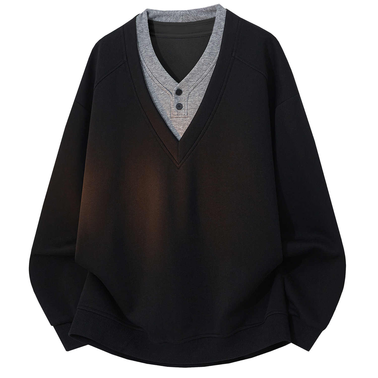 

Футболка с длинным рукавом Unisex X1617, черный