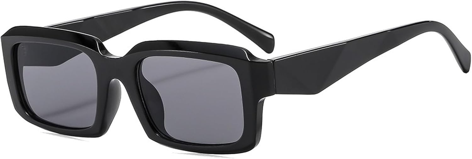 

Мужские солнцезащитные очки квадратной формы в маленькой оправе для активного отдыха на природе, женские солнцезащитные очки для отпуска, поездок на работу и пляжа Generic, Black