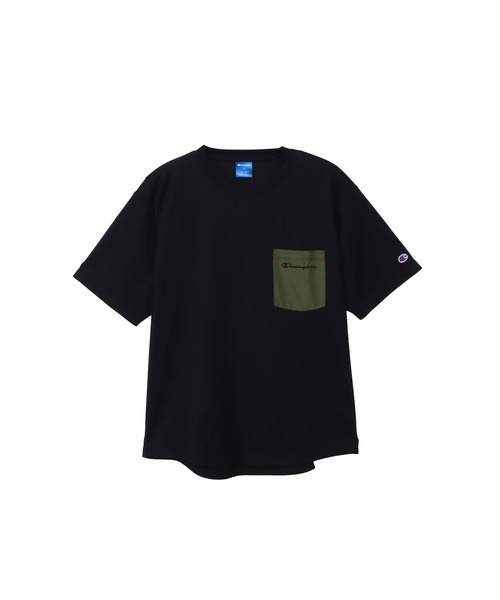 

Мужская футболка спортивная с коротким рукавом Champion, черная