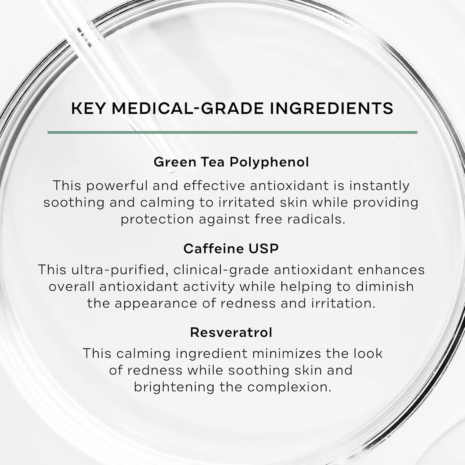 Сыворотка Replenix — Redness Reducing Triple AOX Serum, увлажняющее средство для лица медицинского класса с, 30 мл — фото 3