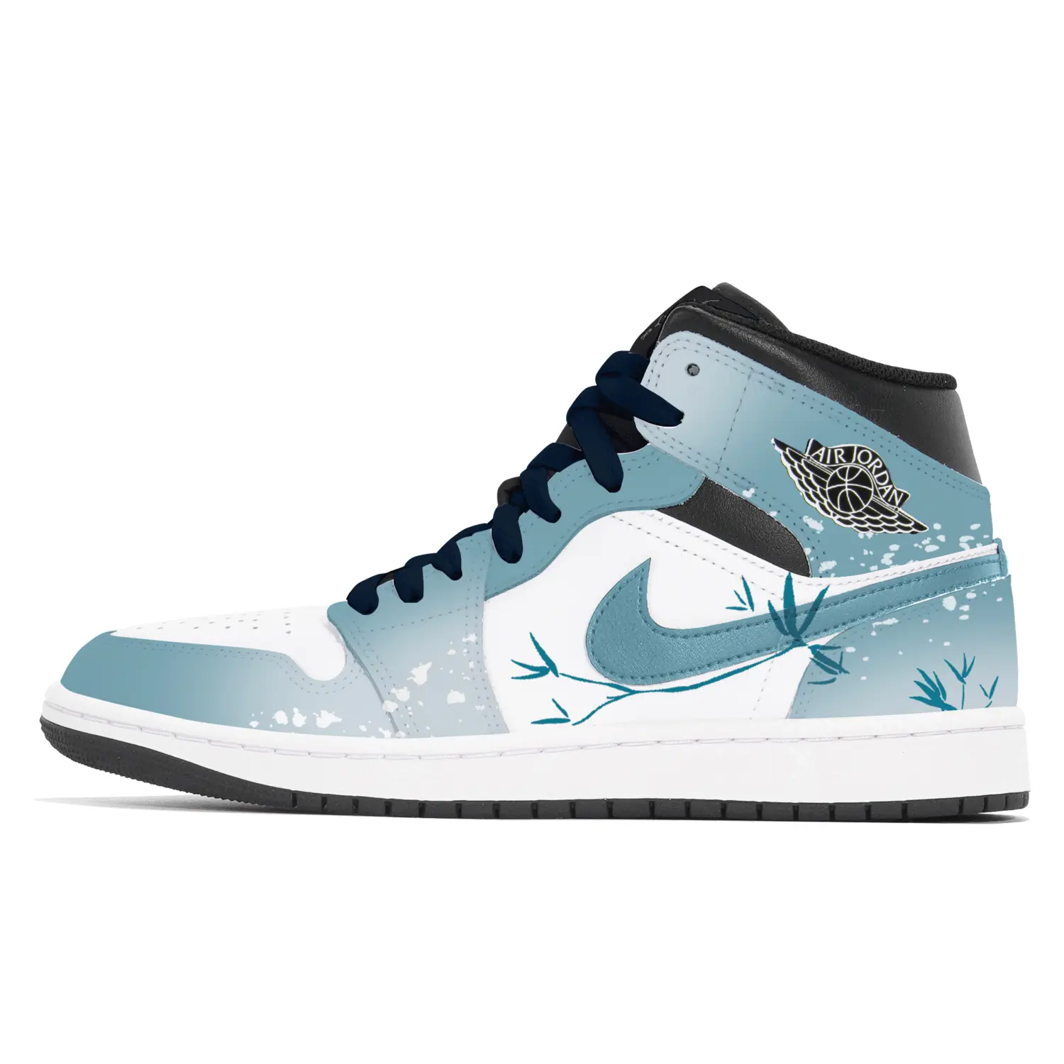 

Jordan Винтажные баскетбольные кроссовки Air 1 мужские мид-топ белые