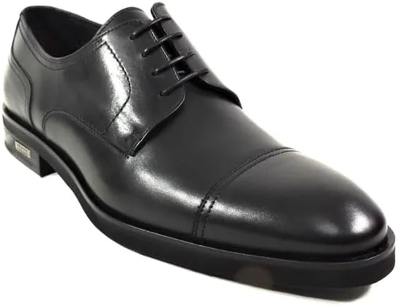 Мужские черные кожаные оксфорды Casadei, черный