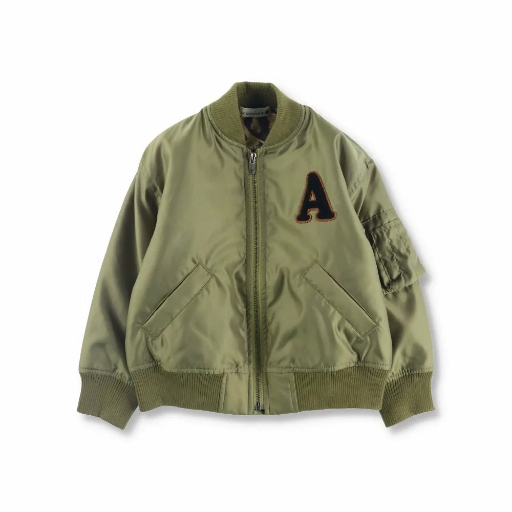 Куртка МА-1 (МА-1) Branshes, Khaki green — фото 2