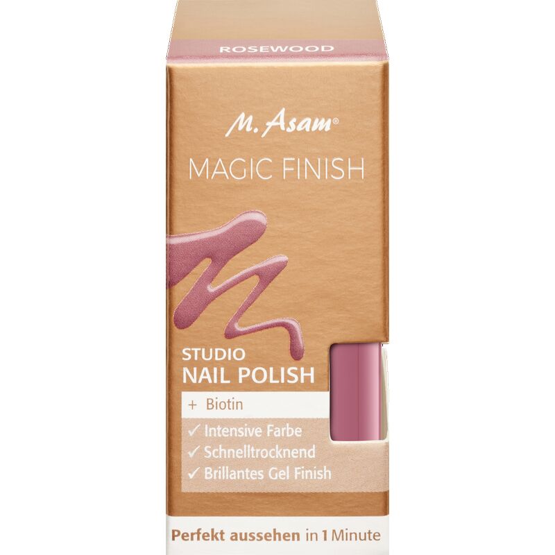 

Лак для ногтей Magic Finish Studio из палисандра M. Asam, 8 ml