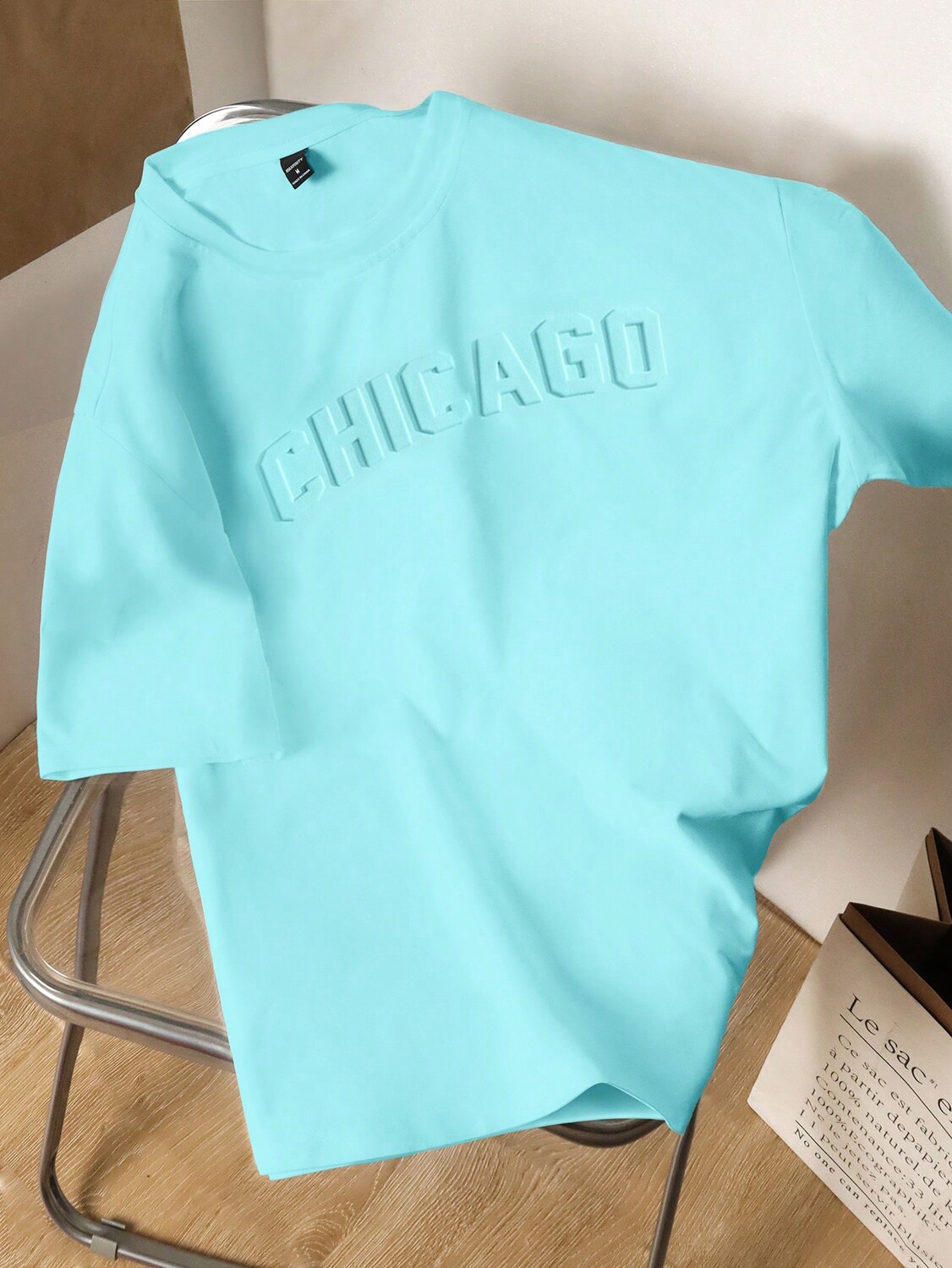 

Мужская модная однотонная футболка с короткими рукавами Hypemode с принтом Manfinity, зеленый