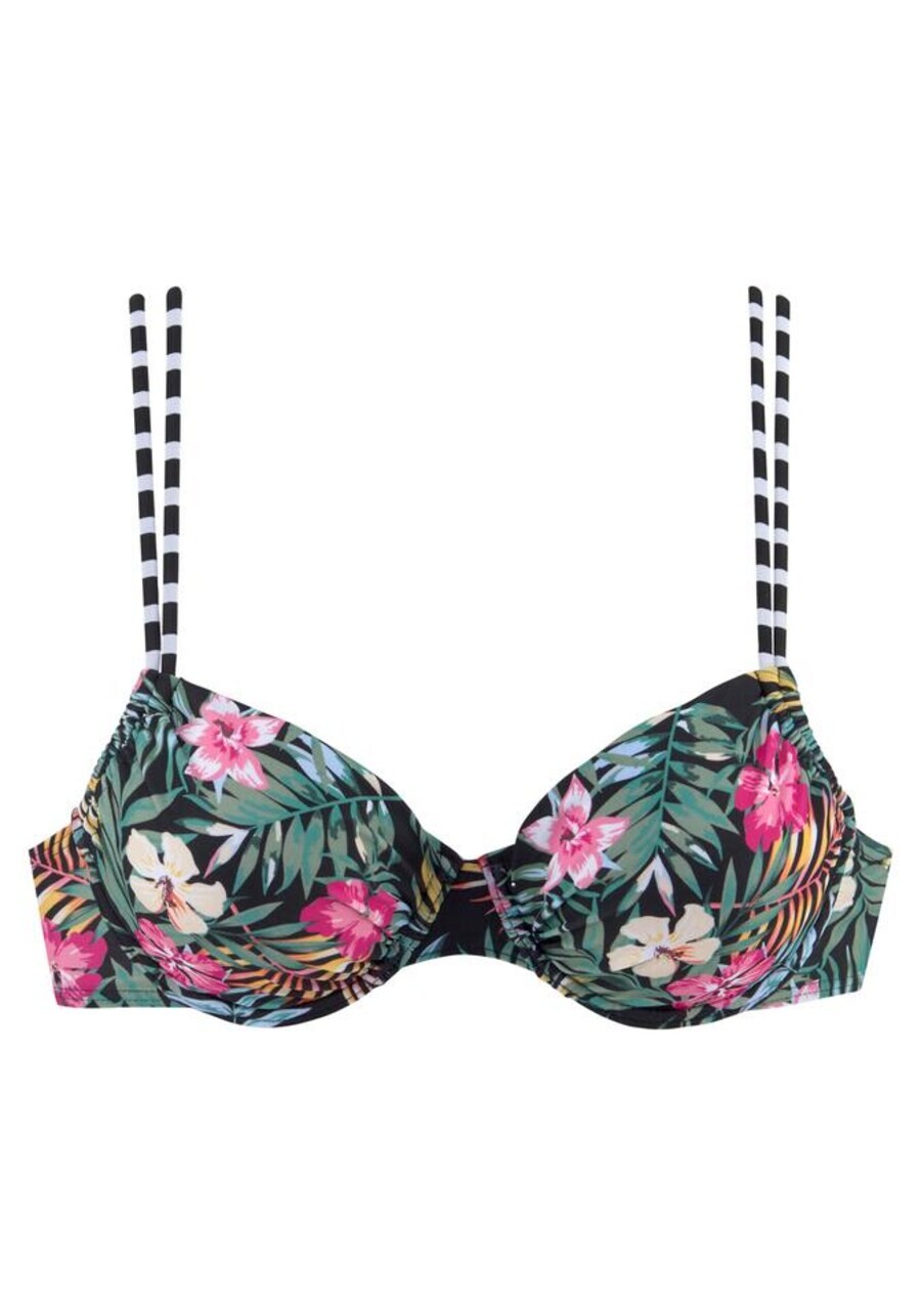 

Верх бикини на косточках VENICE BEACH Push-up Bikini Top, черный
