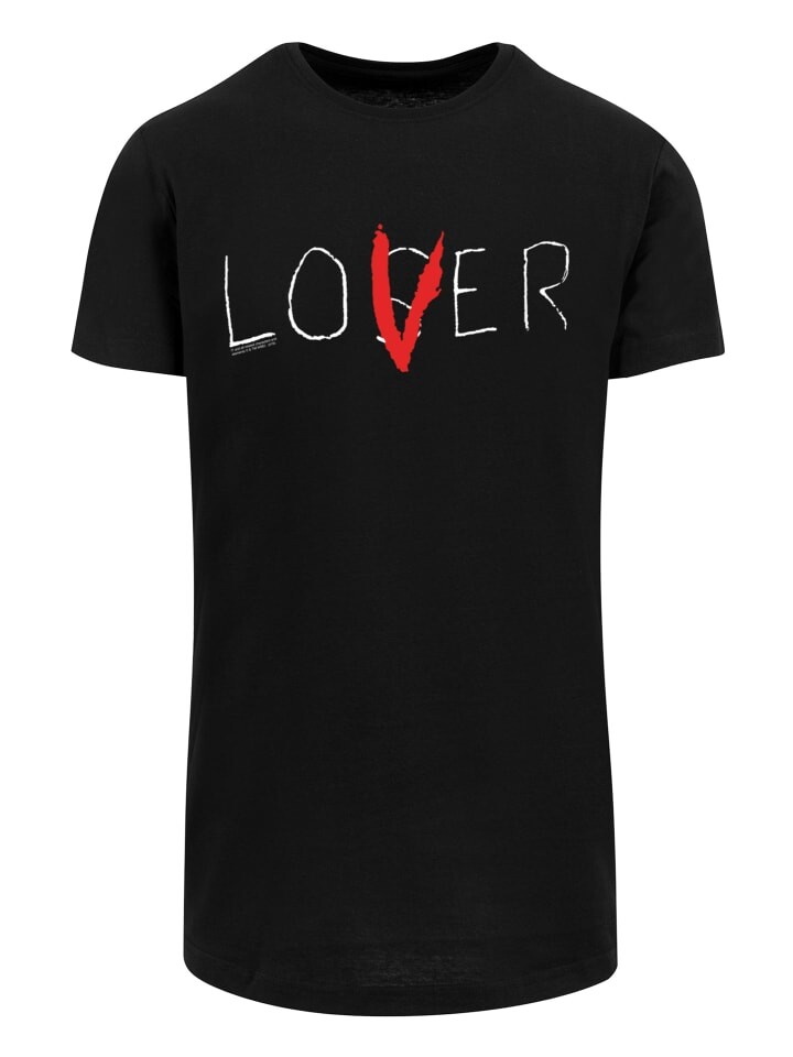 

Футболка F4NT4STIC IT Film ES Stephen King Loser Lover, черный