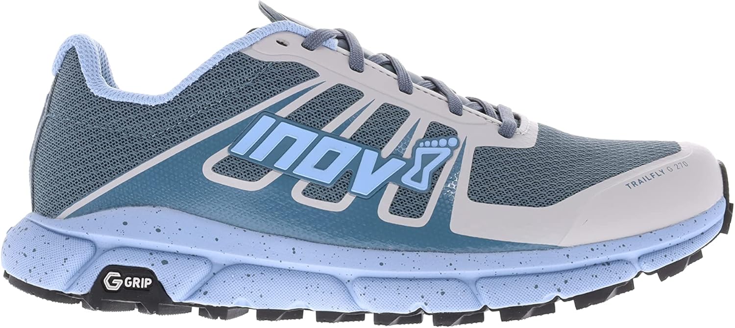 

Мужские кроссовки для трейл-раннинга Inov-8 Roclite G 290 V2 с легкой графеновой подошвой G-Grip INOV8, синий/серый