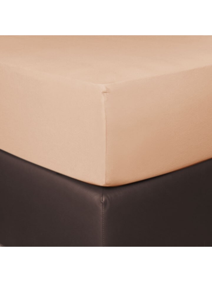 

Простыня BettwarenShop Boxspring, цвет champignon