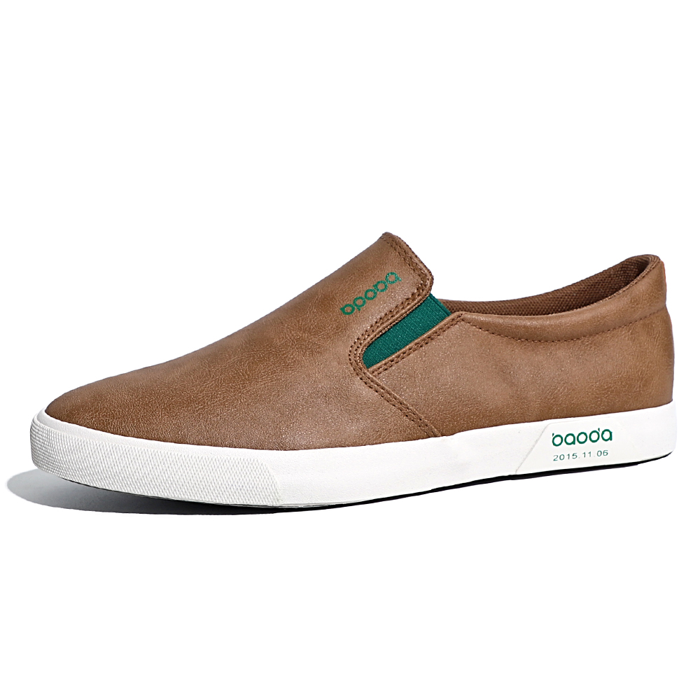 

Baoda Мужские низкие кеды повседневные хаки, цвет Khaki