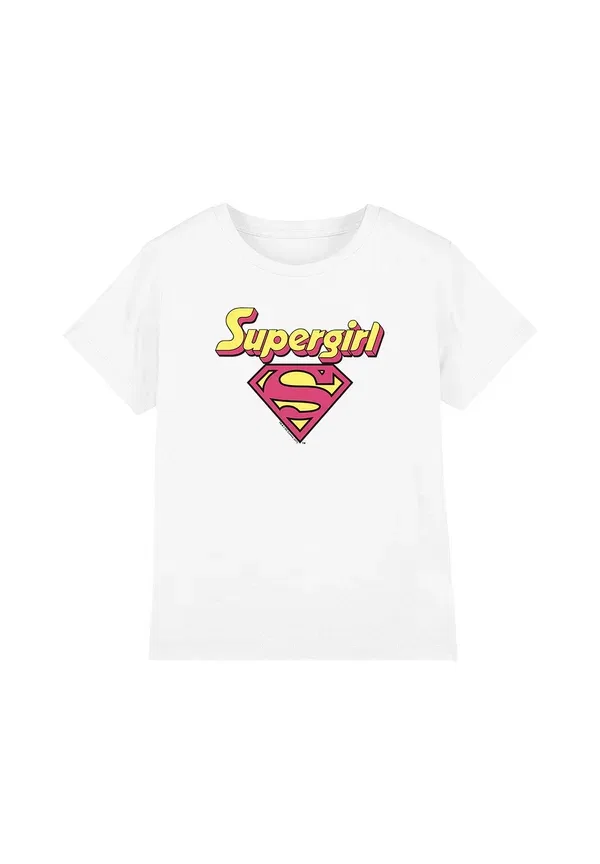 Футболка Cotton Soul Dc im a supergirl print t-shirt, белый
