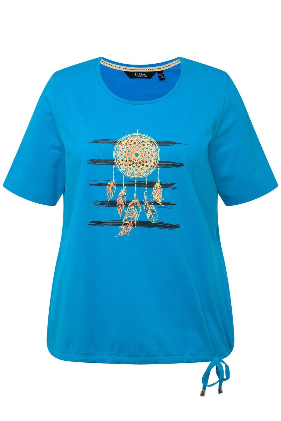 

Футболка Ulla Popken Shirt, лазурный