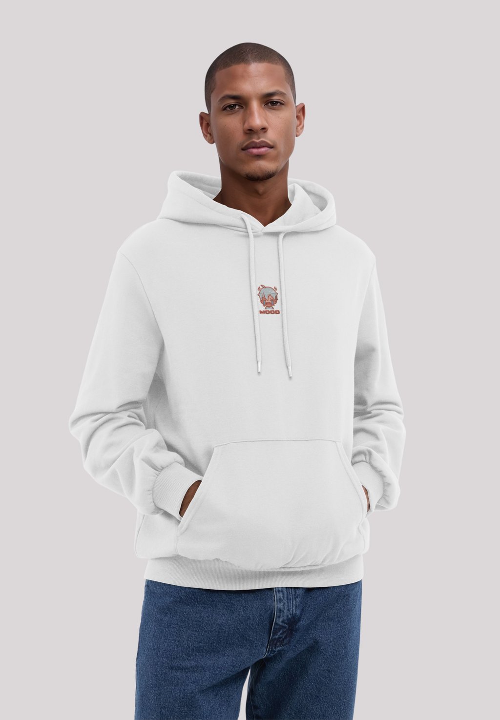 

Толстовка MOOD STICKEREI - Hoodie F4NT4STIC, кремовый