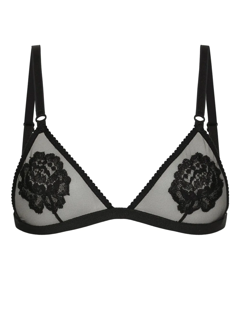 

Бюстгальтер с треугольными чашками DOLCE & GABBANA, черный