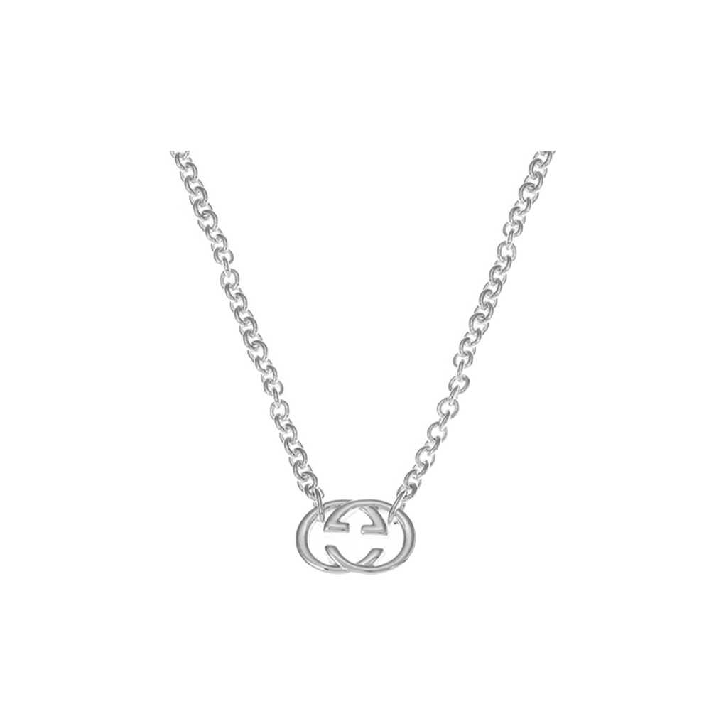

Серебряное колье GG 925 Sterling Silver унисекс серебро GUCCI, серебряный