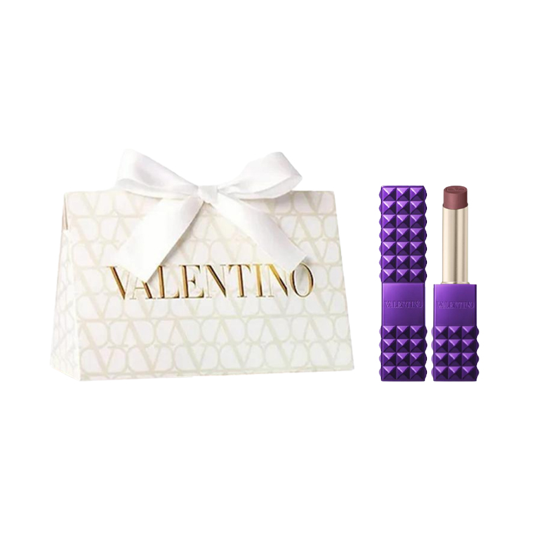 Valentino Помада для губ Wilderness Purple Box матовая, легко растушевывается, стойкая, 2,3 г — фото 2