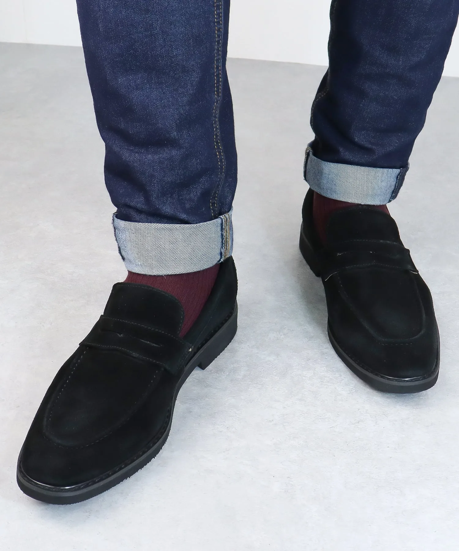 Официальные офисные лоферы из натуральной замши 5264 Dedes, black