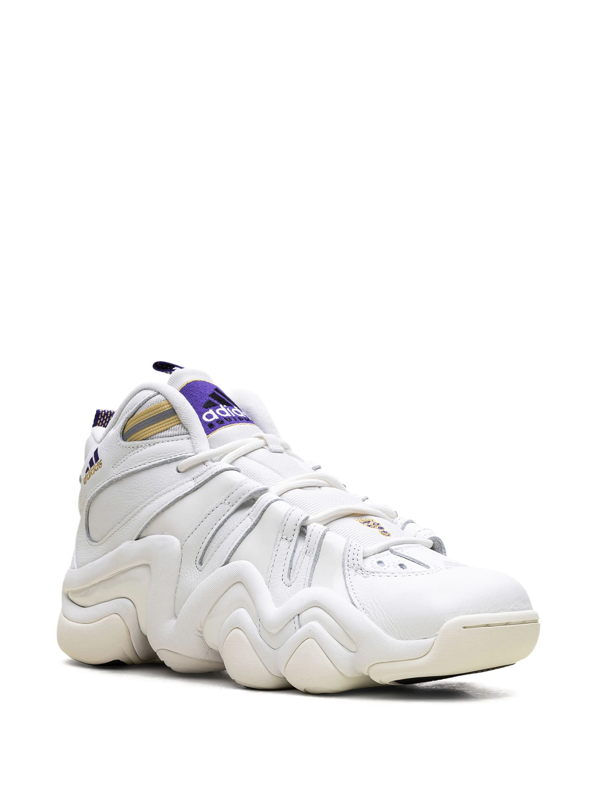 Кроссовки Crazy 8 Core White/Off White/Collegiate Adidas, белый — фото 2