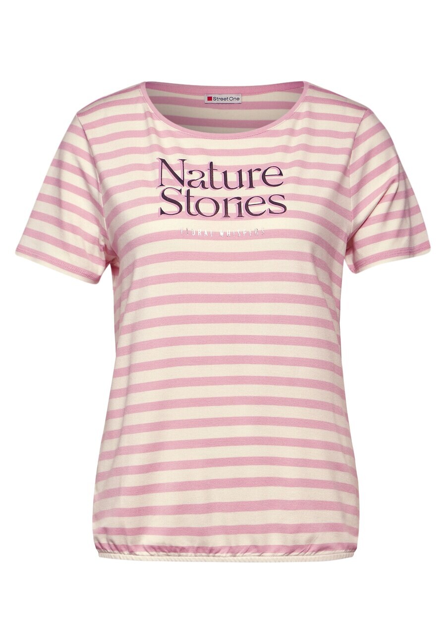 

Футболка STREET ONE Shirt, розовый