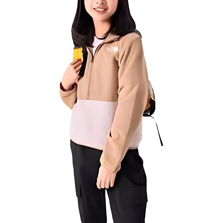 Детский свитшот THE NORTH FACE, цвет Brown — фото 4