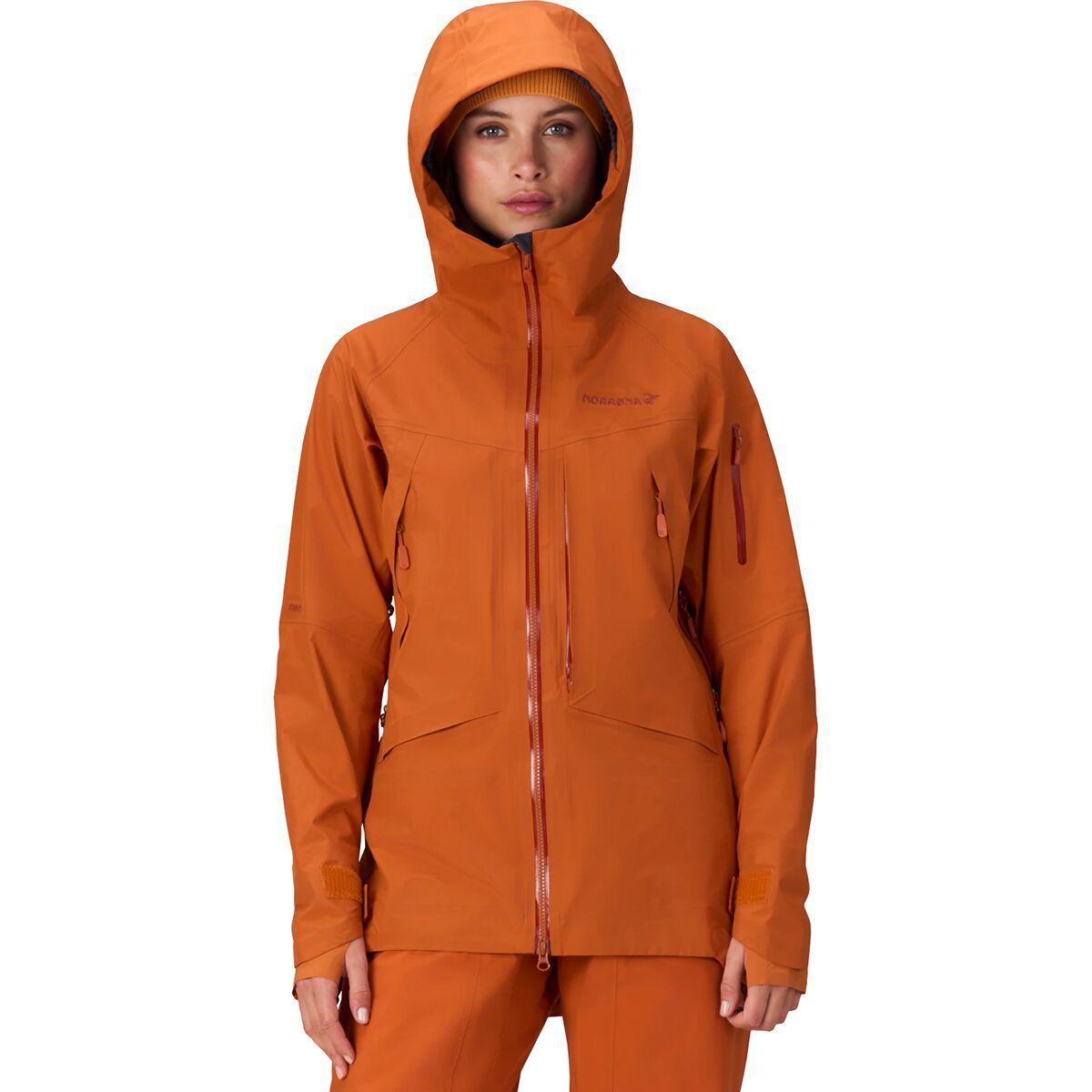 

Куртка с технологией Gore-Tex Norrona, золотой