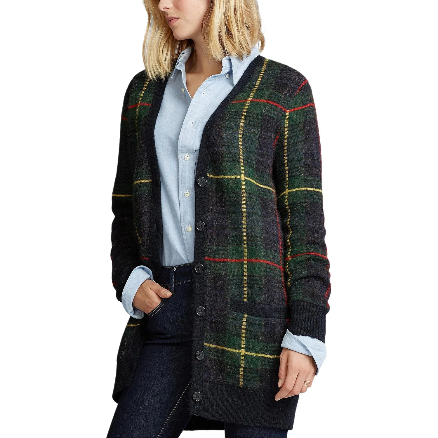 Свитер FW25 Classic Version Women's Polo Ralph Lauren, Green — фото 4