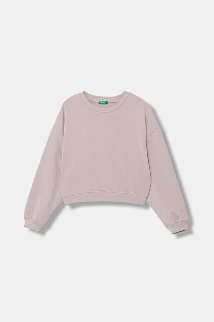 Худи United Colors of Benetton, розовый