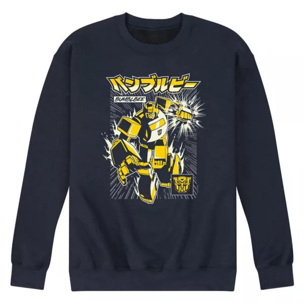 

Мужская флисовая толстовка Bumblebee из серии Transformers Licensed Character, синий
