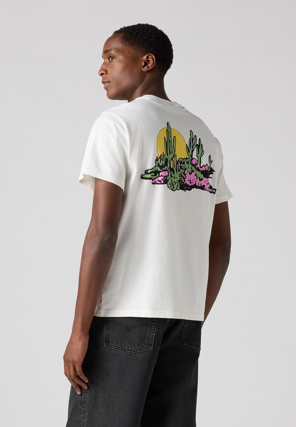 

Футболка с принтом RELAXED FIT TEE Levi's, белый