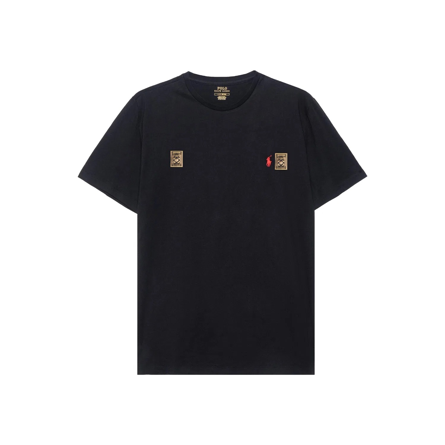 Футболка с принтом Polo Ralph Lauren Bear Hug Moon — фото 3