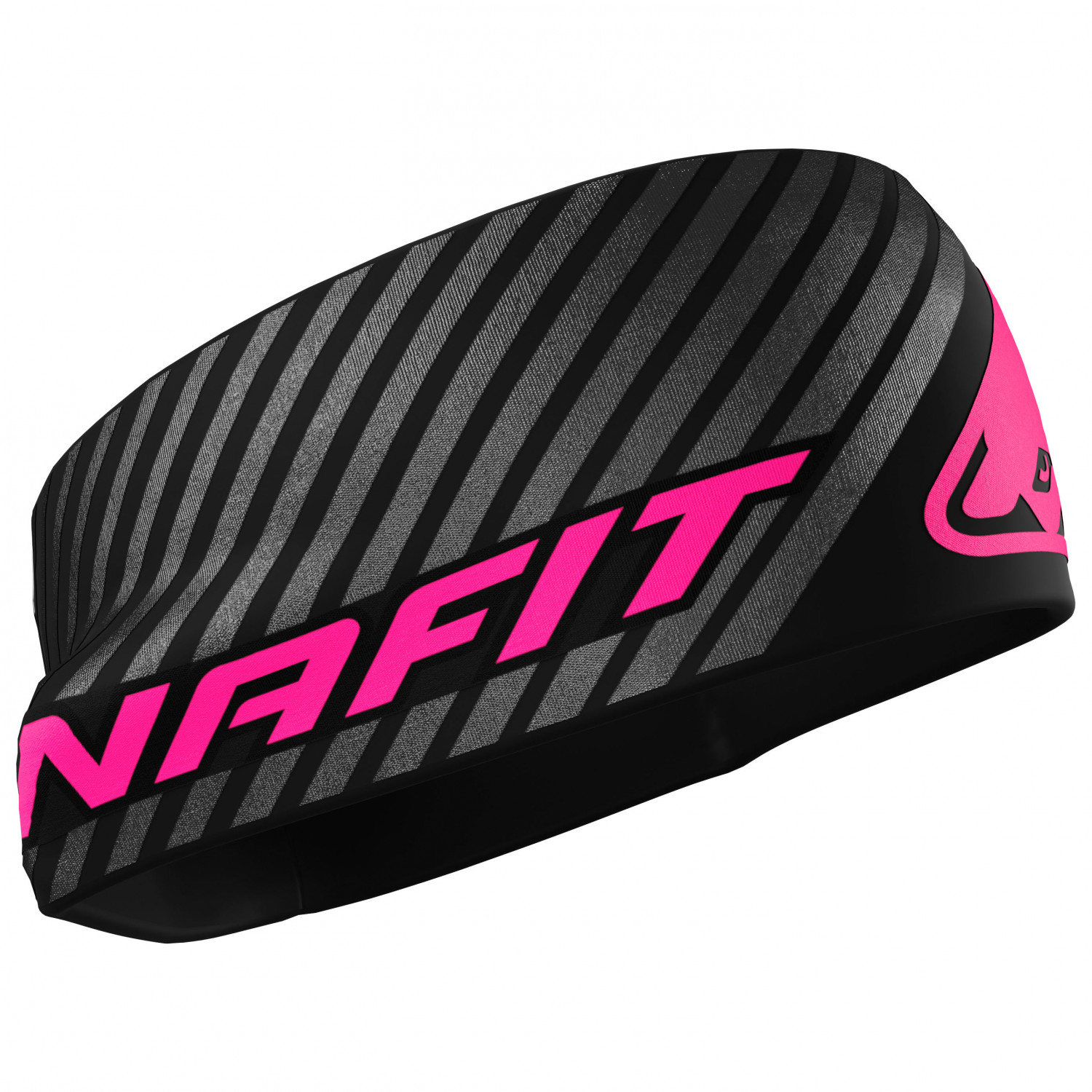 

Повязка на голову Dynafit Alpine Reflective Headband, цвет Black Out Pink Glo