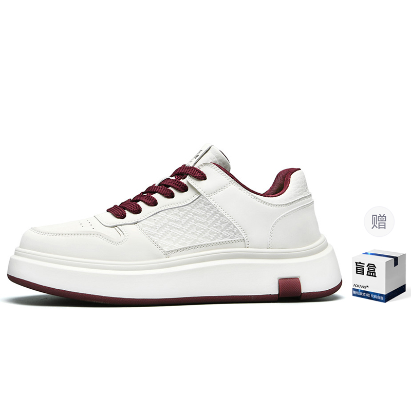 

AOKANG Кроссовки для скейтбординга унисекс низкие белые красные, черные, белые, зеленые, синие - белые и красные марлевые+случайный стиль, цвет White and Red Gauze+Random Style