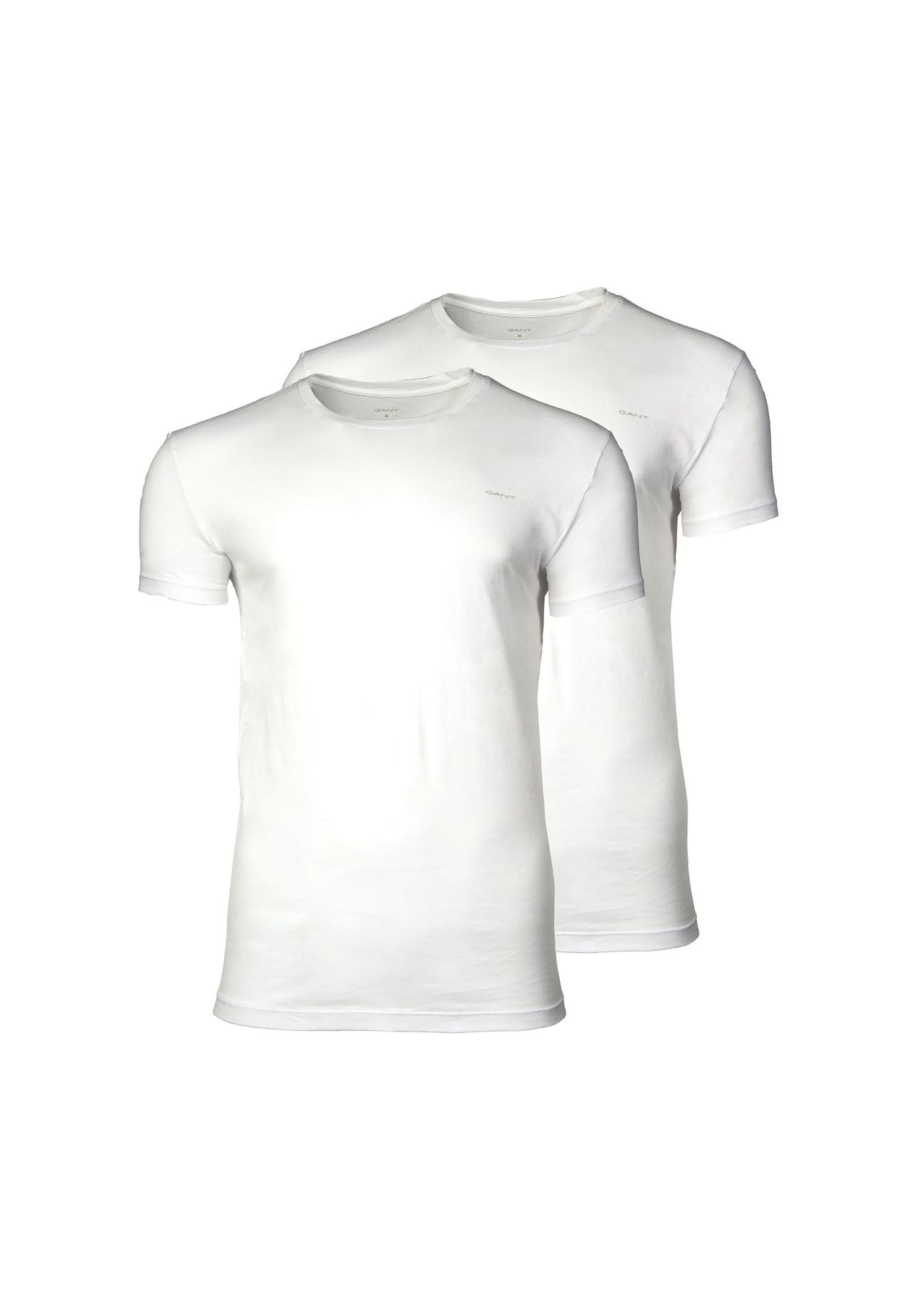 

Мужская футболка, 2 шт. в упаковке - C-NECK T-SHIRT 2-PACK, круглый вырез, короткий рукав, хлопок GANT