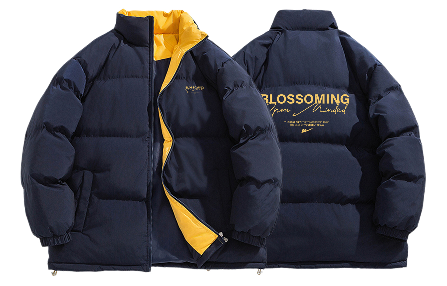 

Пуховик серии Candy Cube Unisex WARRIOR, темно-синий