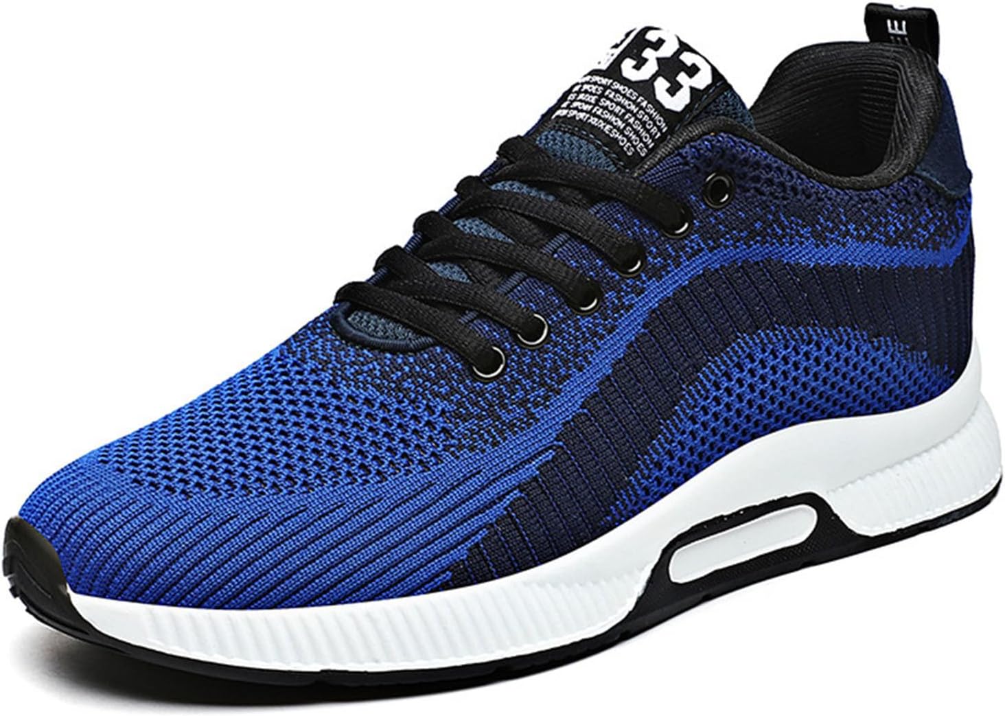 

Мужские слипоны кроссовки Нескользящие прогулочные кроссовки Легкие спортивные кроссовки Повседневные беговые обувь с увеличением роста 6/8/10 см Generic, 014-6cm