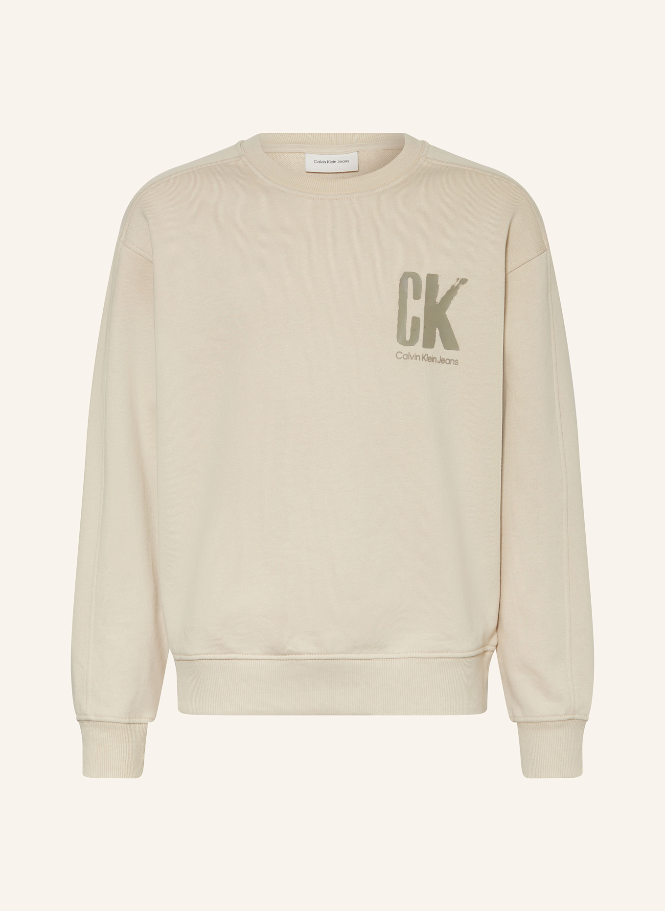 

Толстовка Calvin Klein, коричневый