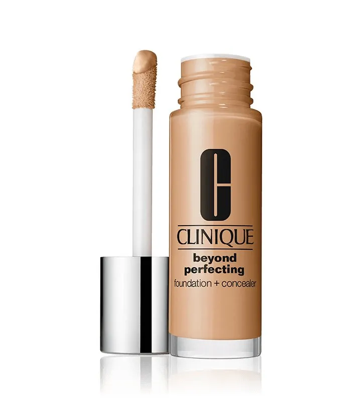 

Стойкая база под макияж и консилер Beyond Perfecting Foundation Concealer Clinique, цвет vanilla