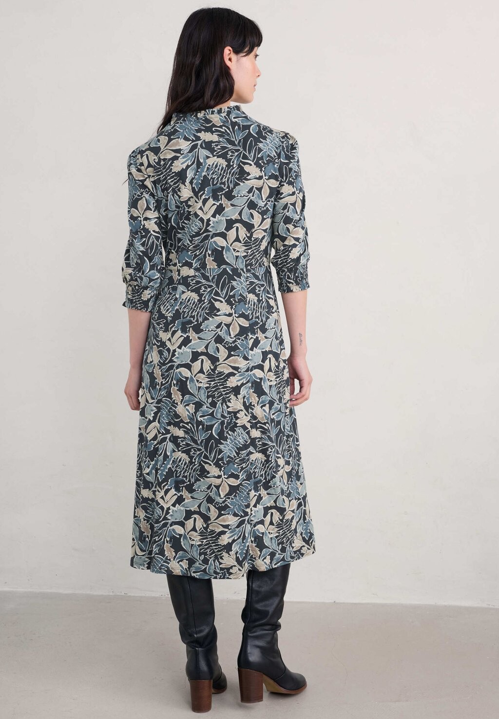 

Платье-рубашка FOXTROT Seasalt Cornwall, синий