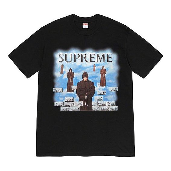 

Футболка week 1 levitation printing short sleeve black Supreme, черный