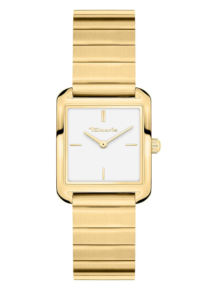 

Tamaris Кварцевые часы в золотом корпусе
