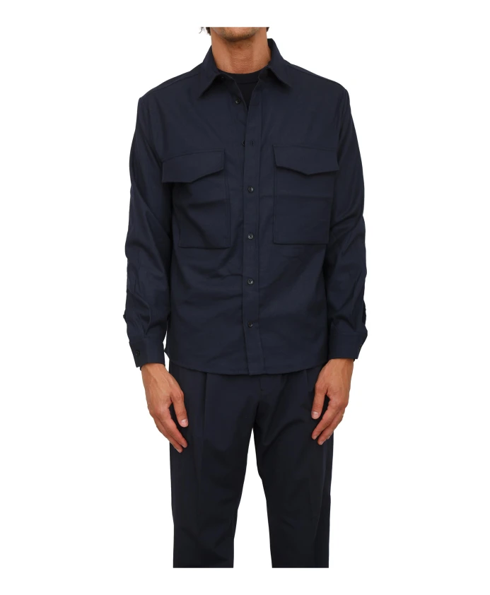 

Рубашка свободного кроя Antony Morato, синий