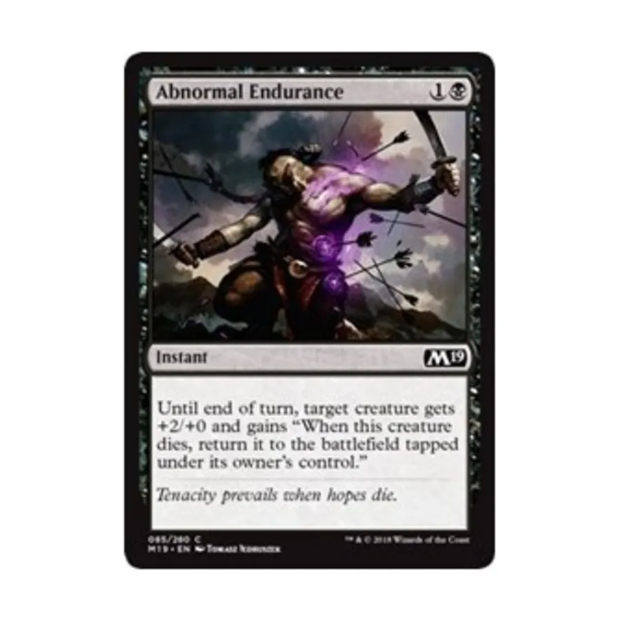

CCG Аномальная выносливость (С), MTG - Core Set 2019