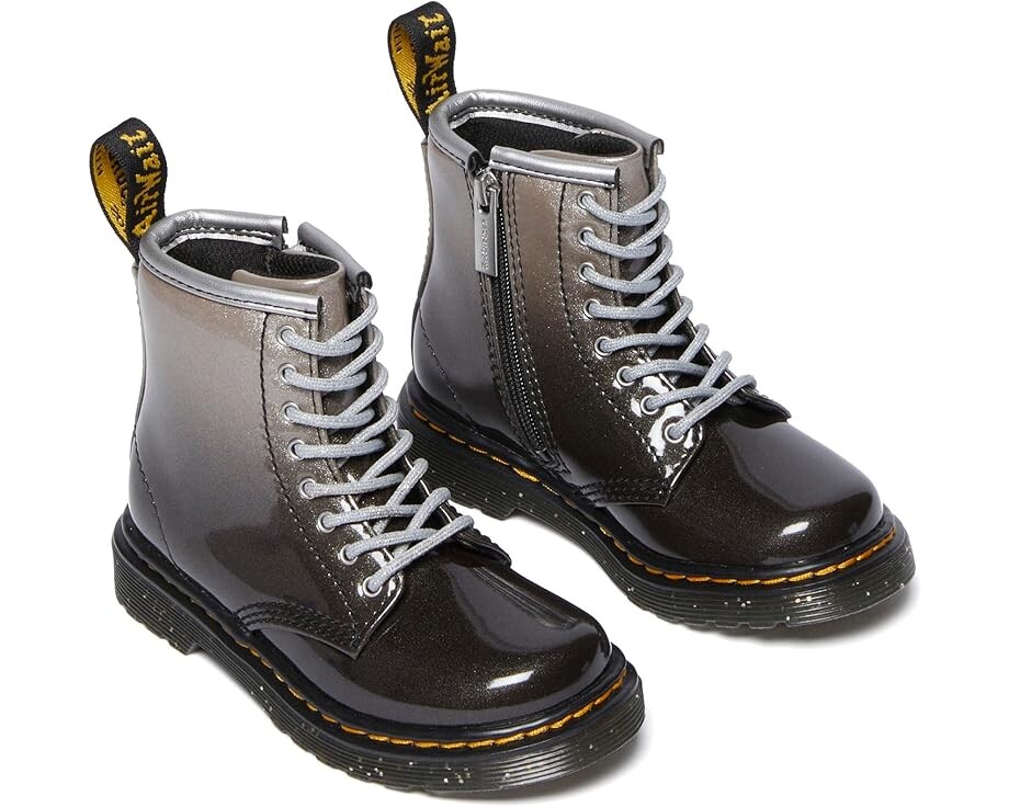 

Ботинки Dr. Martens Kid's Collection 1460 Glitter Junior, серебряный