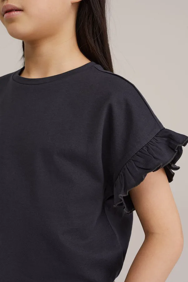 Простая футболка We Fashion, Black — фото 2